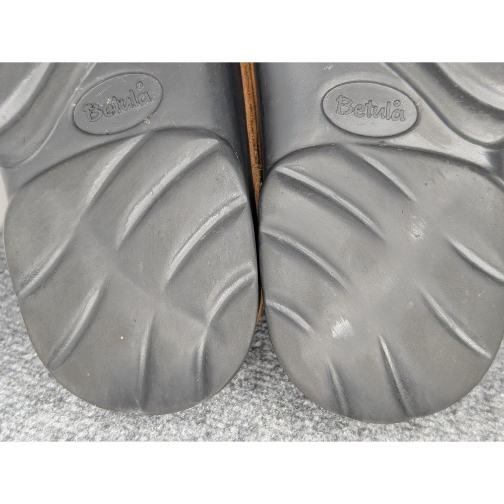 BETULA BIRKENSTOCK FUSSBETT Tan Lace Suede Walking Shoe Size 39 L8 M6 - Picture 11 of 11